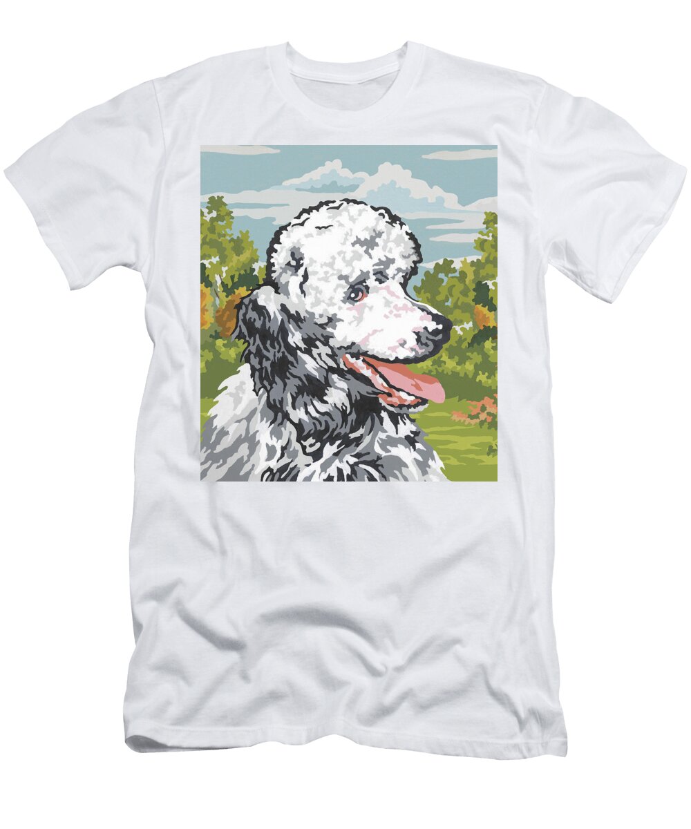 White Poodle Csa Images T-Shirt