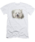 White Poodle Elisabeth Lucas T-Shirt