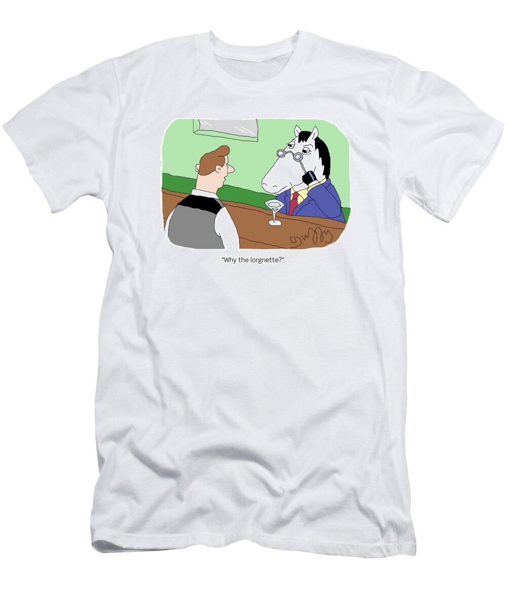 Why the Lorgnette J C Duffy No Index T-Shirt