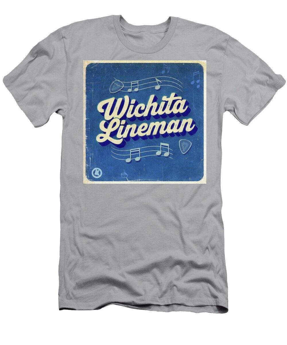 Wichita Lineman Album Cover Sarah Kirk T-Shirt