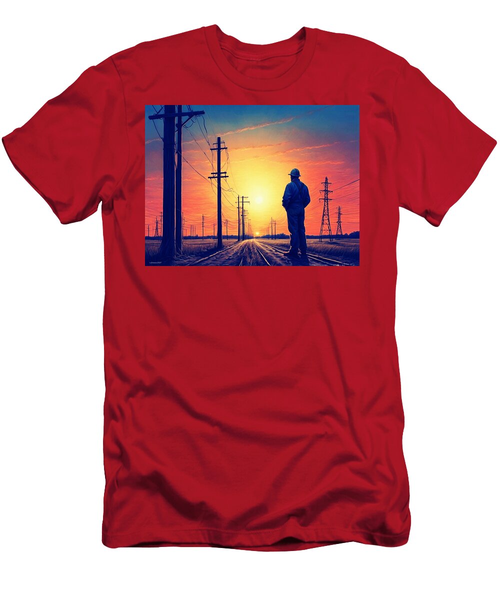 Wichita Lineman No3 Earl Simmins T-Shirt