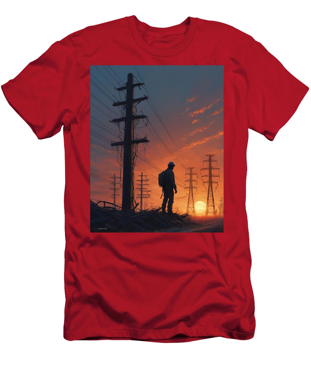 Wichita Lineman No5 Earl Simmins T-Shirt