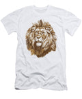 Wildlife Lion King Portrait Hand Drawn Vintage Illustration Julien T-Shirt