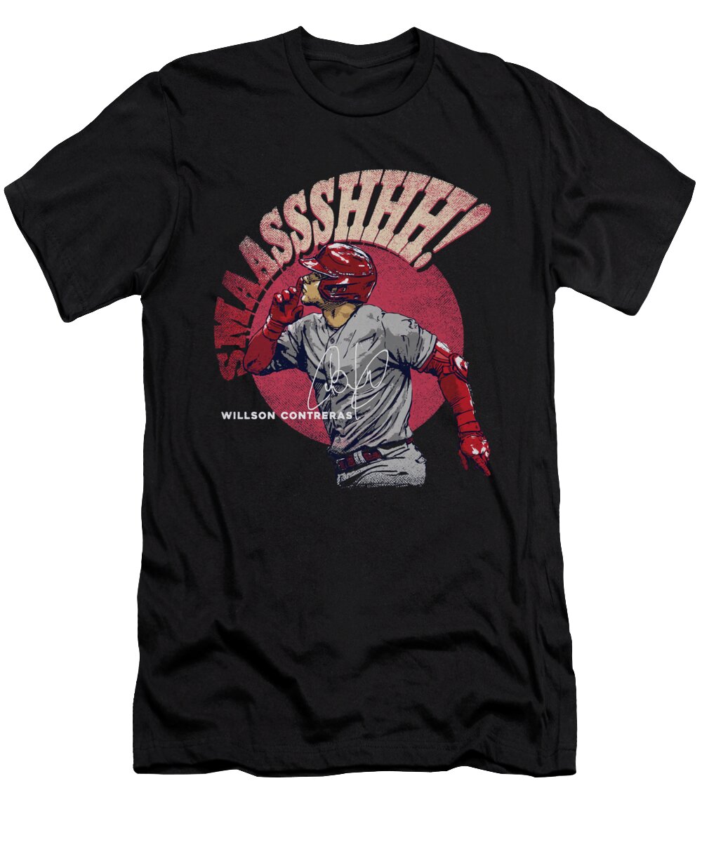 Willson Contreras St Louis Smaassshhh Ihsan Sirin T-Shirt