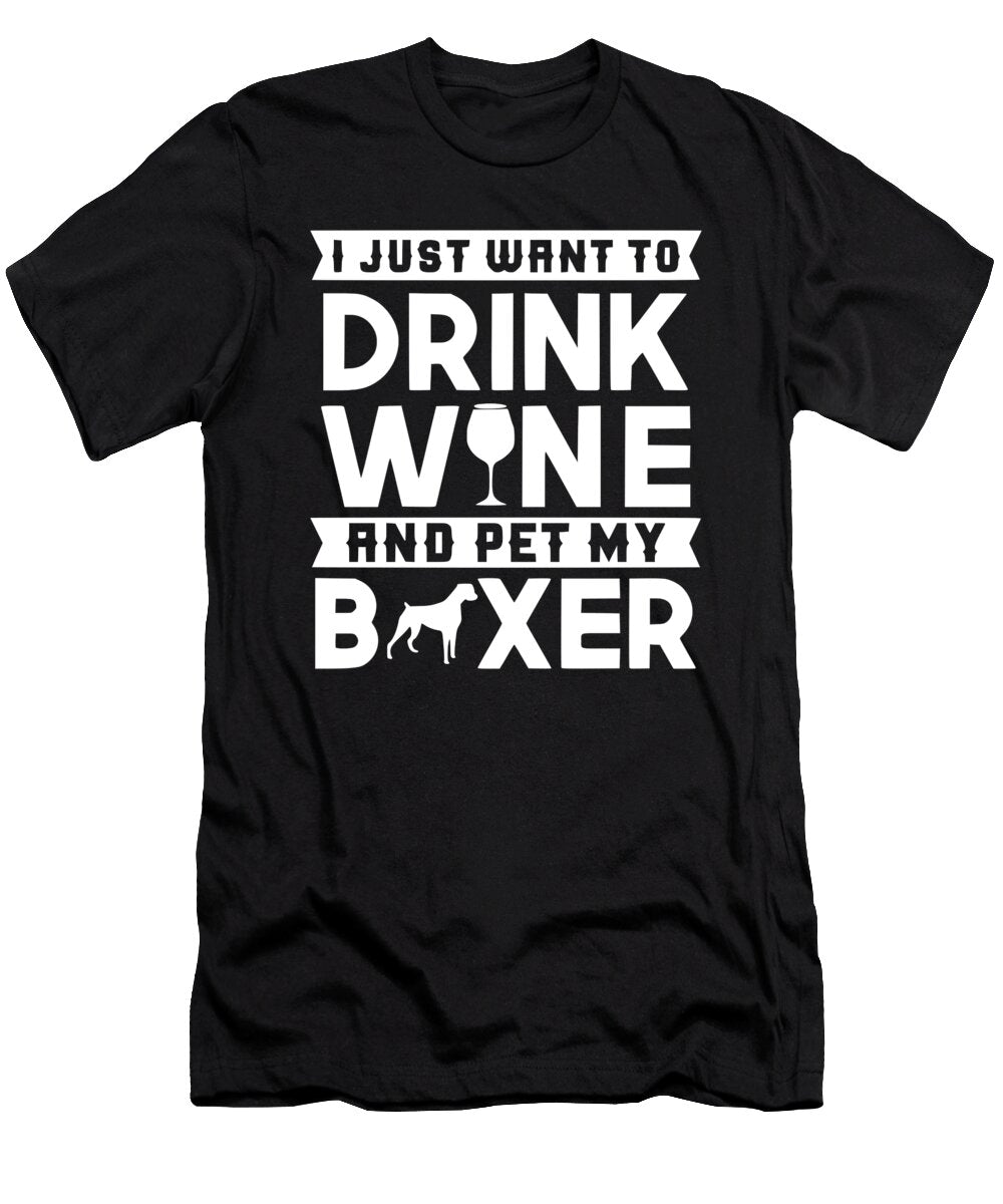 Wine and Boxer 2 Titan T-Shirt