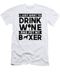 Wine and Boxer Titan T-Shirt