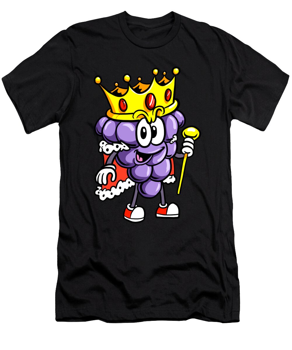 Wine Drinker Grape Wine with Grown Colorfulsnow T-Shirt