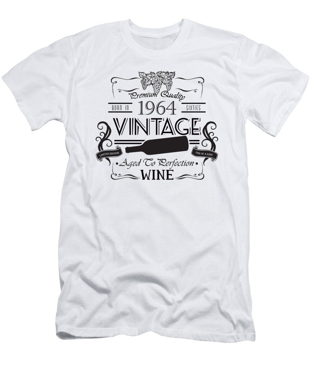 Wine Lover Birthday 1964 Me T-Shirt