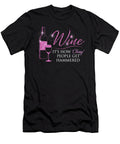Wine Lovers Classy People Get Hammered Vector Deluxe T-Shirt