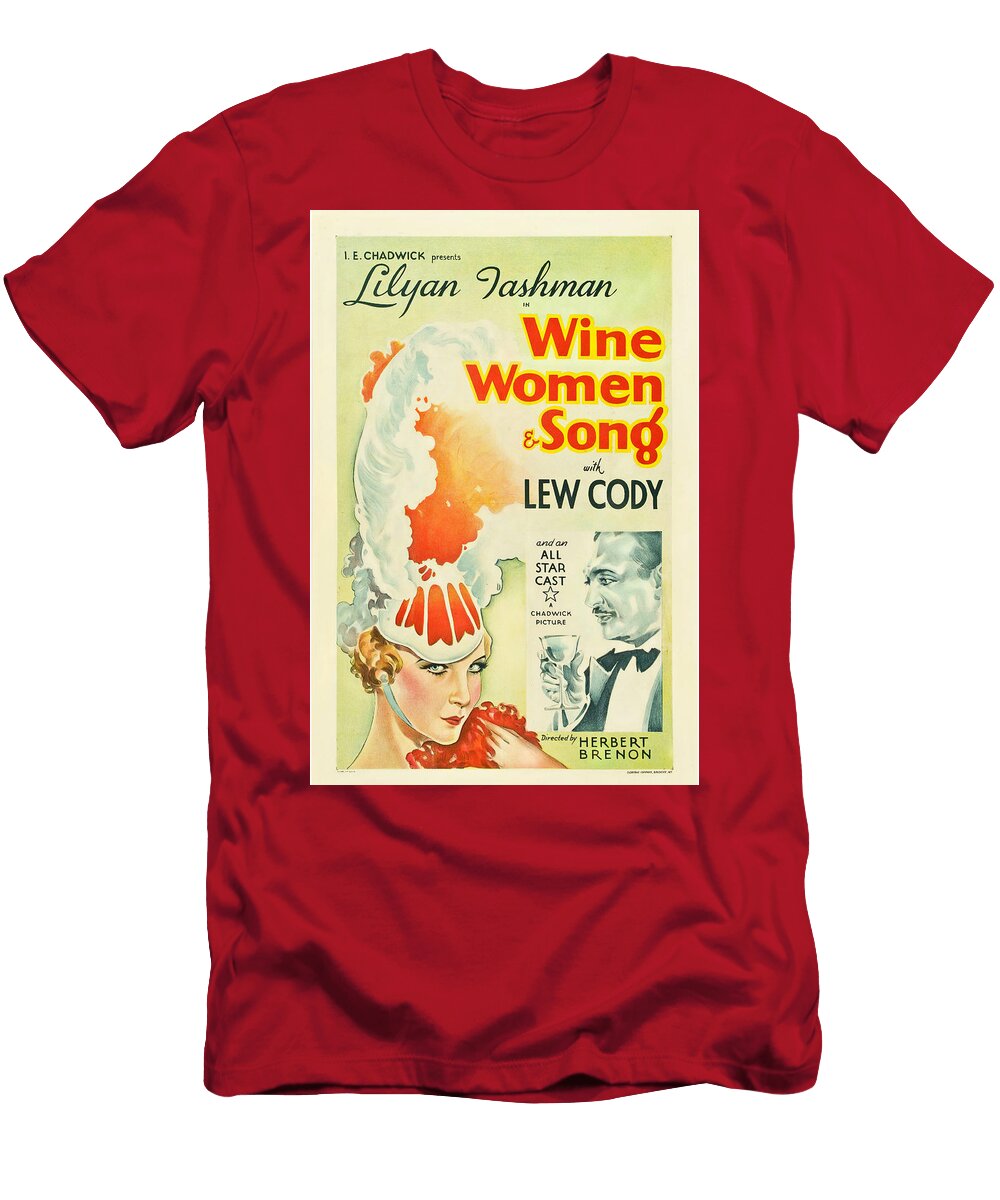 Wine Women and Song 1933 Original Movie Poster T-Shirt