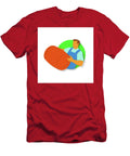 Winemaker Holding Barrel Paper Cut Aloysius Patrimonio T-Shirt