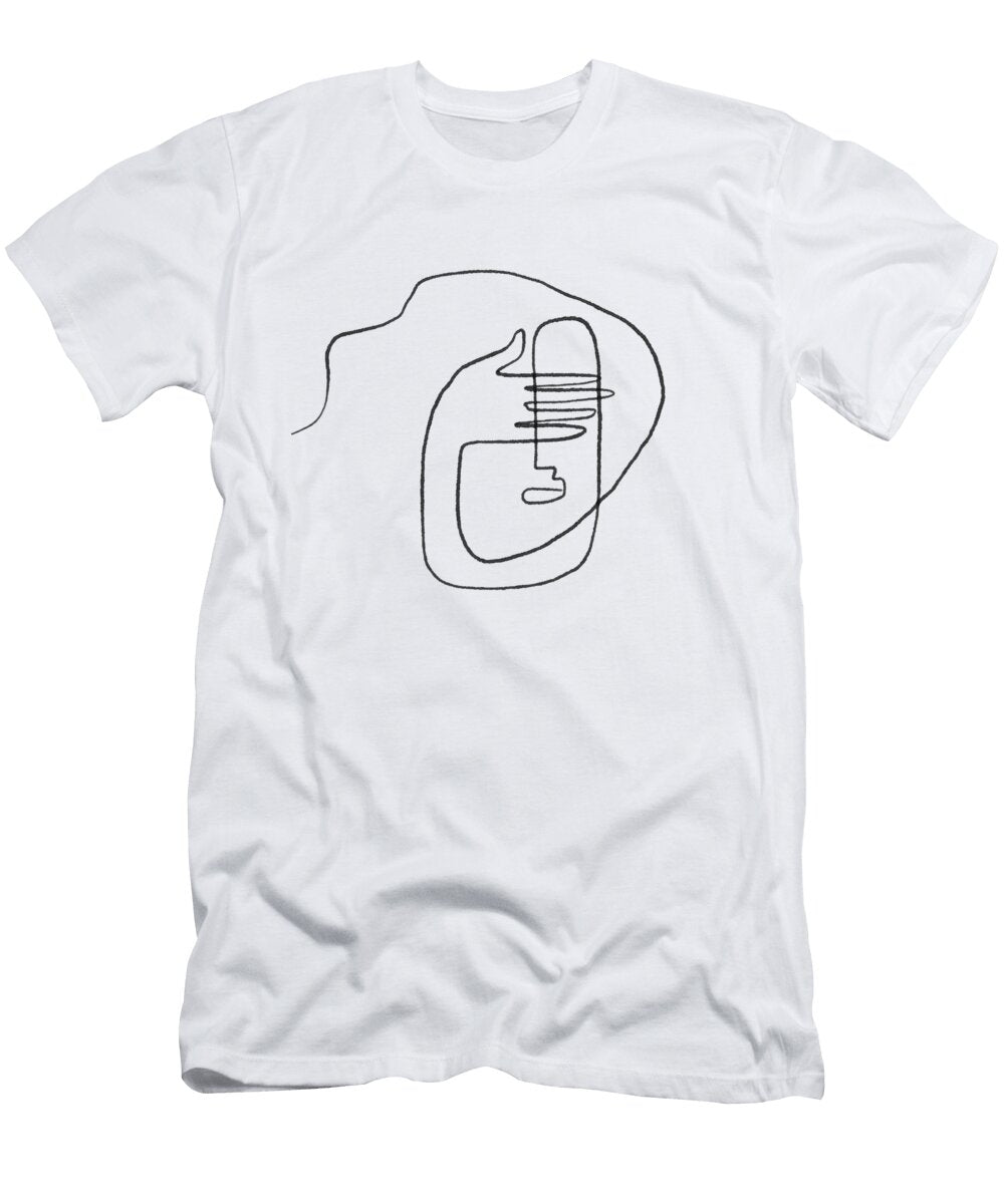 Winona 1 Minimal Modern Contemporary Abstract Line Art Studio Grafiikka T-Shirt
