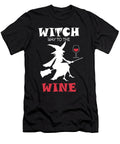 Witch Way to the Wine Raphaelartdesign T-Shirt