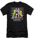 Wolf Dog Mug Shot Husky Prisoner Arrest Portrait Zyneu Gangd T-Shirt
