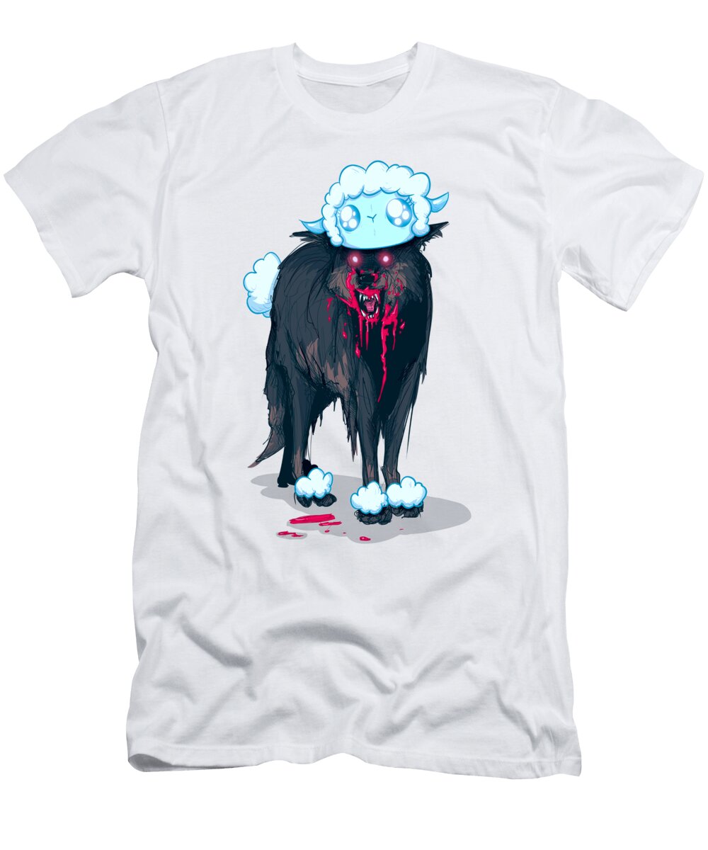 Wolf Sheep Ludwig Van Bacon T-Shirt