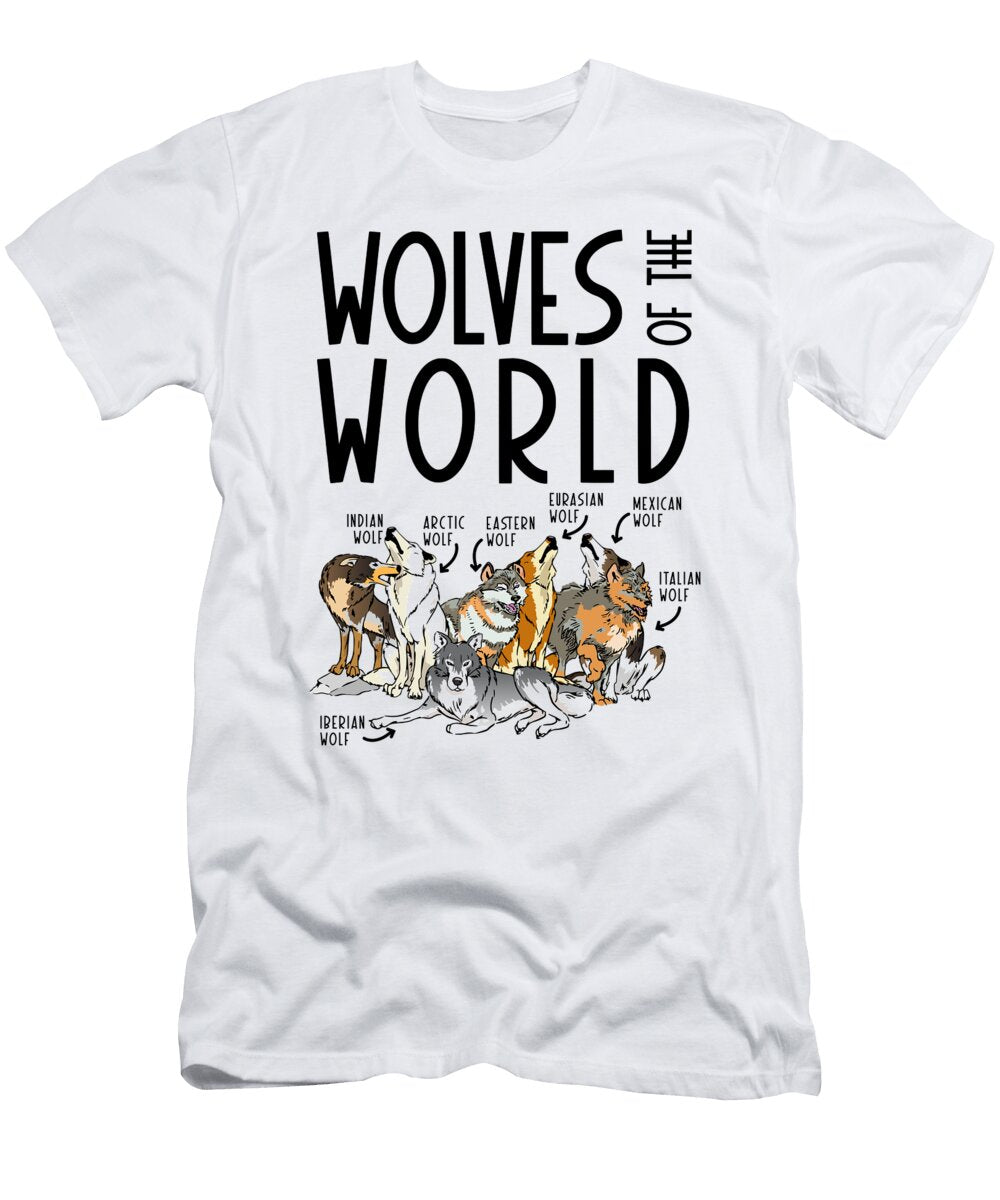 Wolves of the World Toms Store T-Shirt