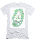 Woman Embracing Avocado Skin Care Ikon Images T-Shirt