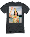 Woman Holding Pasta with a Sea View Christoper Suzer T-Shirt