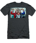 Woman in Costume Holding Bat Matcha Coffe T-Shirt