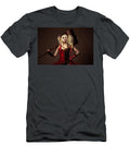 Woman with Hammer Wearing Harlequin Cosplay Matcha Coffe T-Shirt