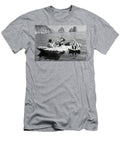 Women Eating Pasta on Lake Black and White Art Vintage Wall Art Funny Art Pasta Picnic on Lake Robert D Price T-Shirt