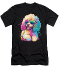 Womens Poodle Pop Art Dog Mom Dog Lover Cute Poodle Puppy Girls Dhbubble T-Shirt