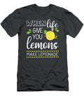 Womens When Life Gives You Lemons Make Lemonade Te Ruhan Ailah T-Shirt