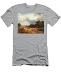 Wooded Landscape with a Shepherdess and Her Cattle 1862 Heinrich Hofer T-Shirt