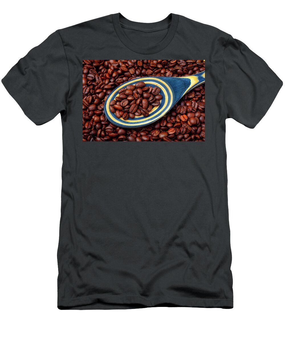 Wooden Spoon and Coffee Beans Garry Gay T-Shirt