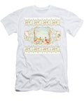 Woodland Fairy Tale Aqua Blue Forest Gathering of Woodland Animals Audrey Jeanne Roberts T-Shirt