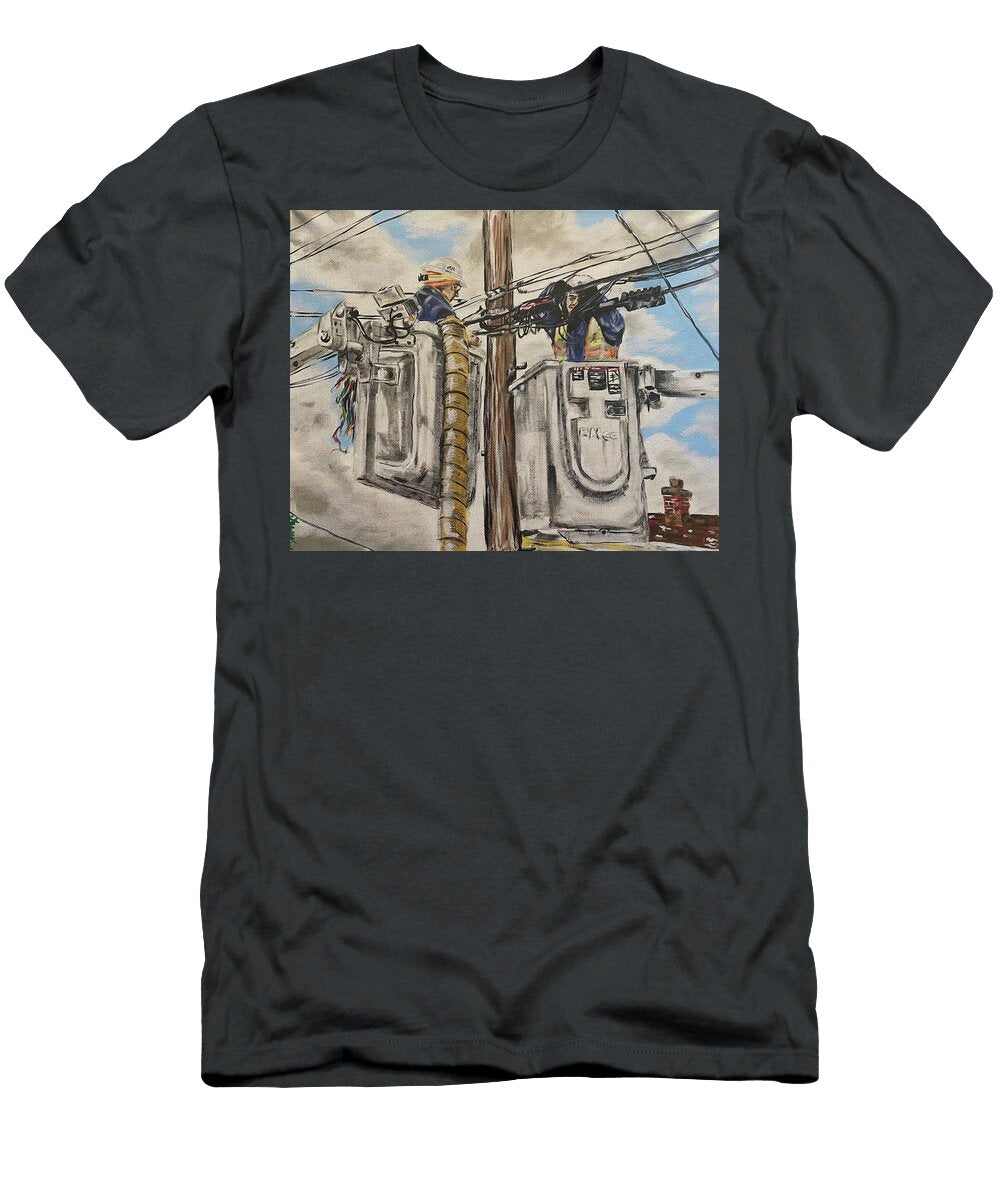 Working the Lines Tom Tarpey T-Shirt