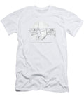 Works for Pm They Left His Initials Carl Rose T-Shirt
