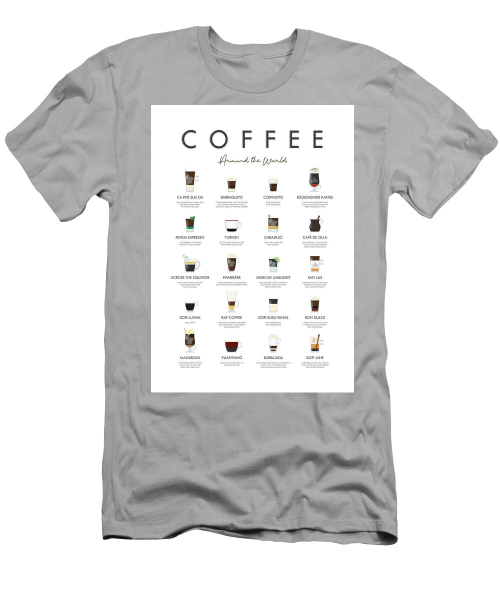 World Coffee Guide Dennson Creative T-Shirt