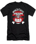 Worlds Best Siberian Husky Dad Tinh Tran Le Thanh T-Shirt