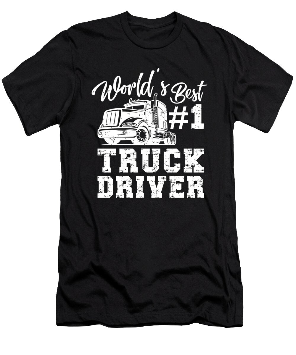 Worlds Best Truck Driver Me T-Shirt