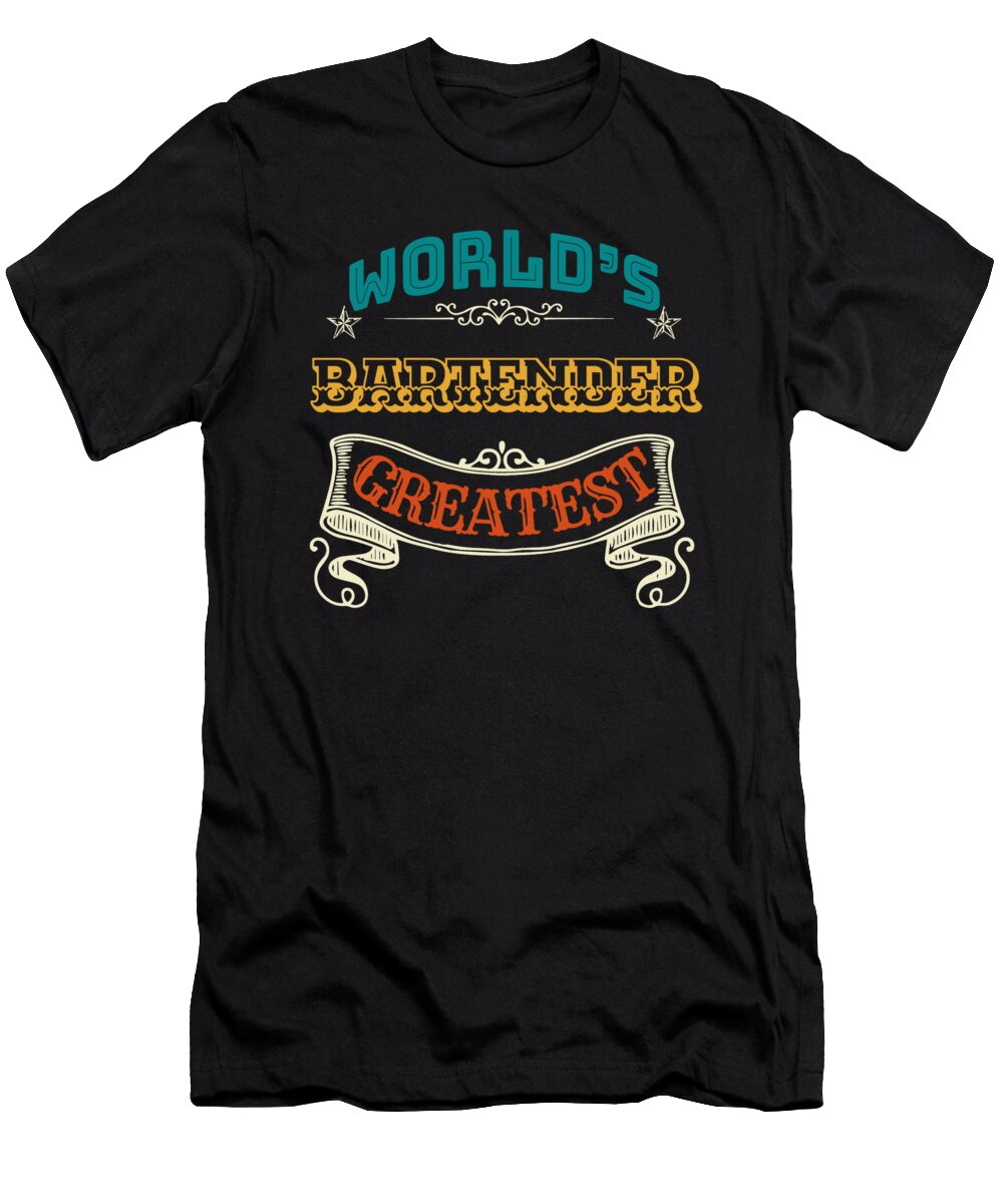 Worlds Greatest Bartender Bruno T-Shirt