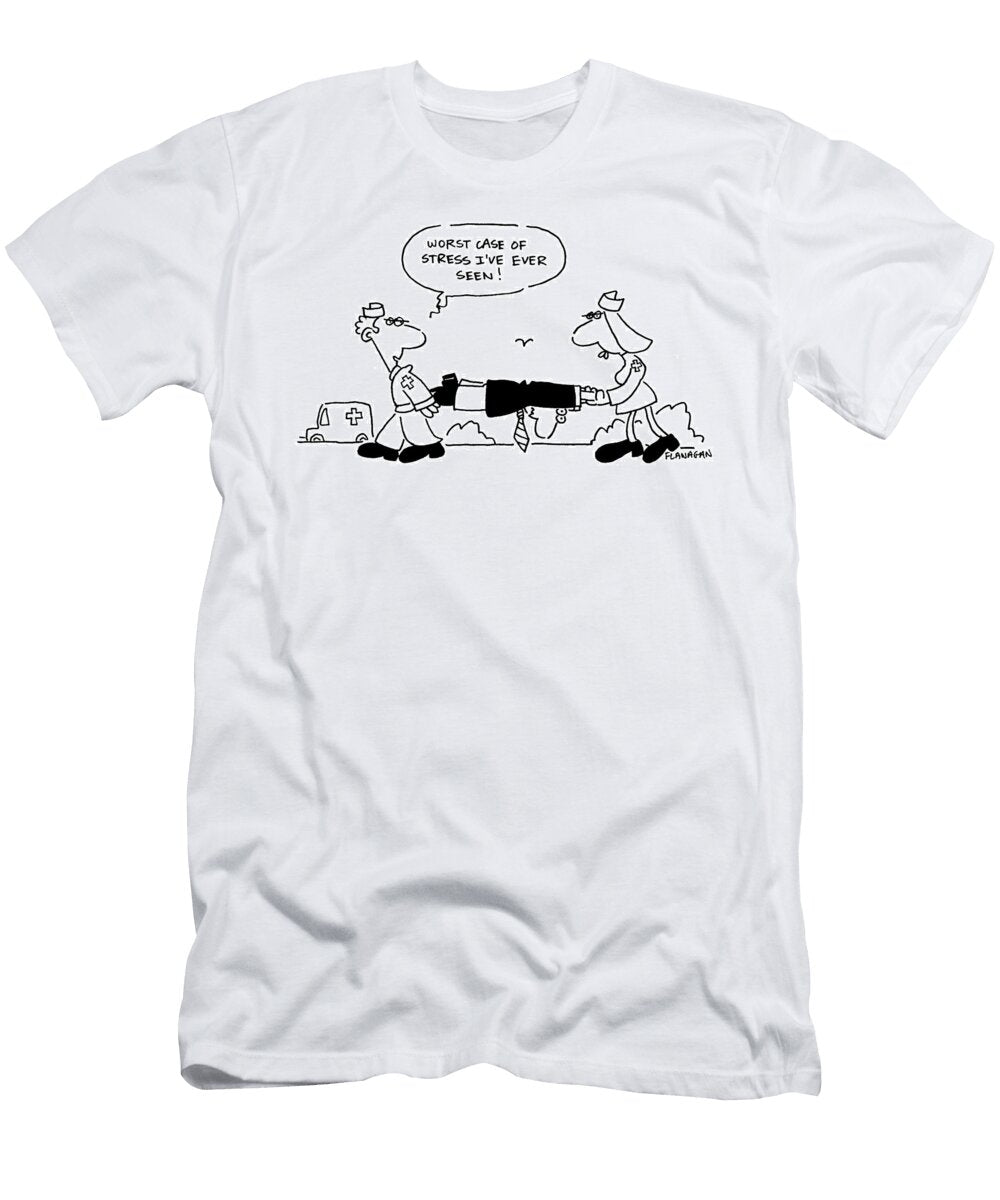 Worst Case of Stress Ive Ever Seen Mike Flanagan T-Shirt