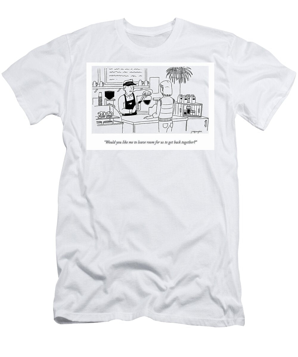 Would You Like Me to Leave Room Jeremy Nguyen T-Shirt