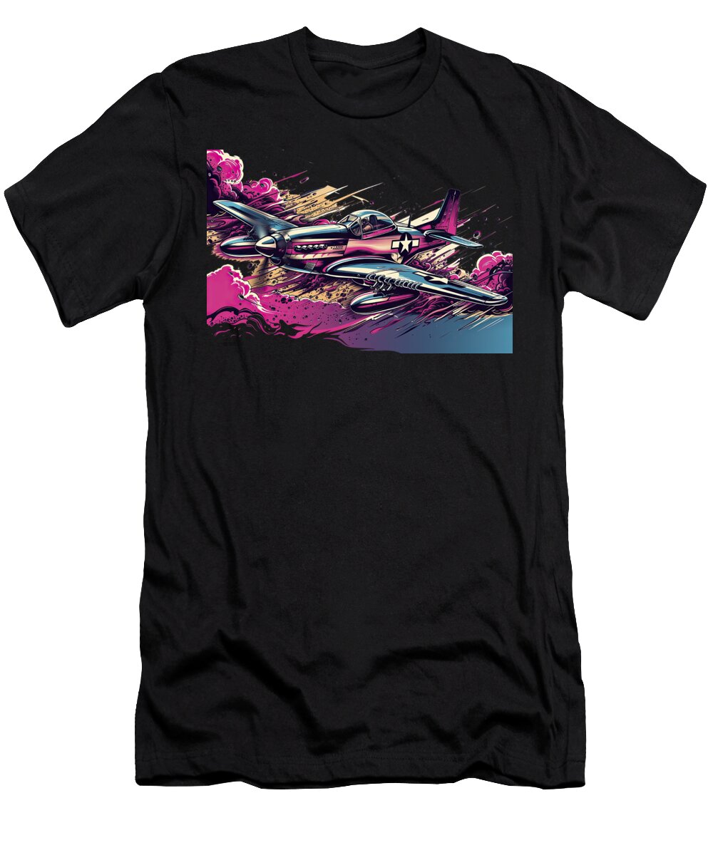 Wwii Fighter Glory Bill Posner T-Shirt