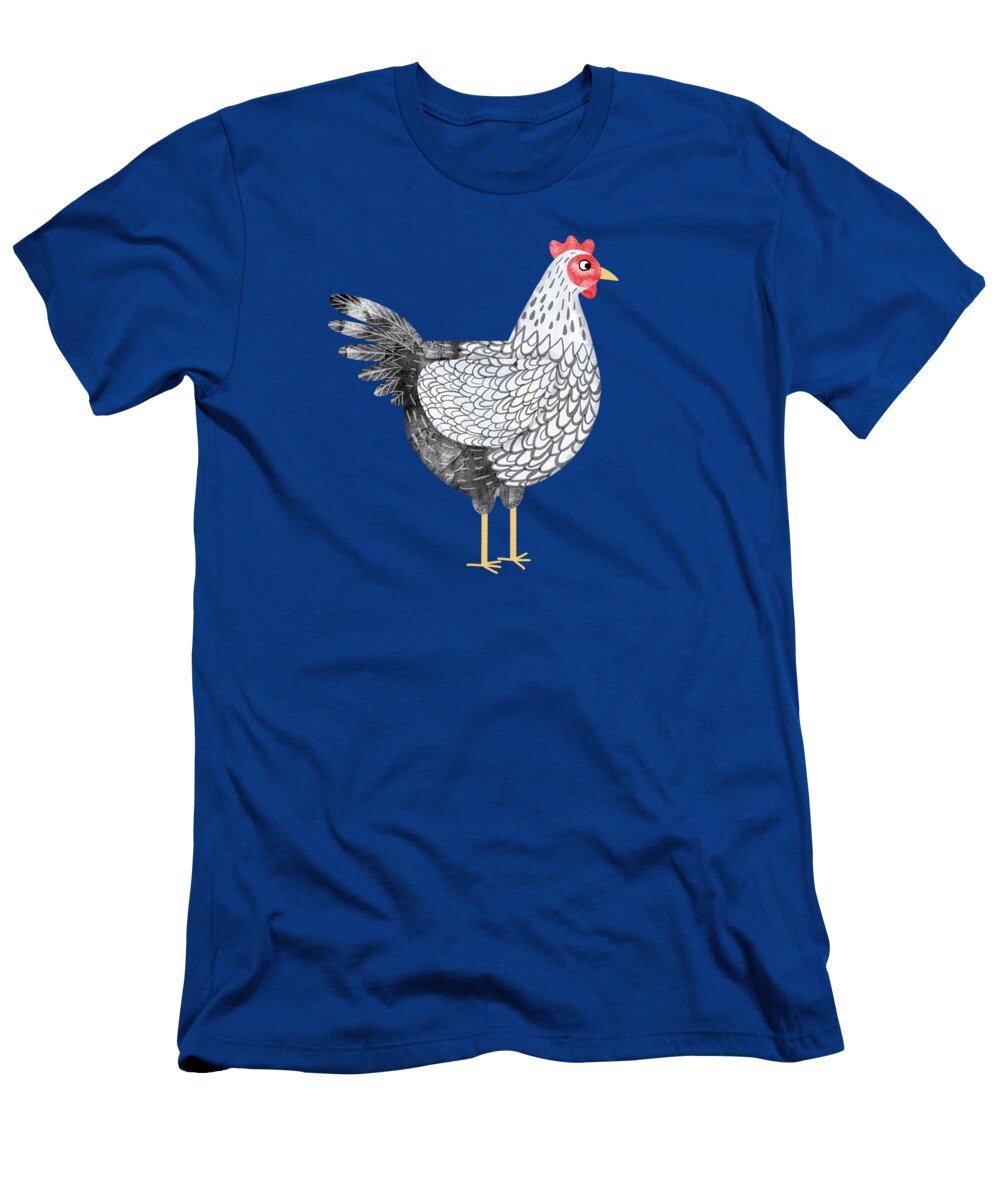 Wyandotte Chicken Nic Squirrell T-Shirt