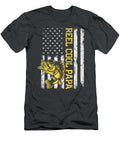 Y Fishing Reel Cool Papa American Flag1 Mohamm Anina T-Shirt
