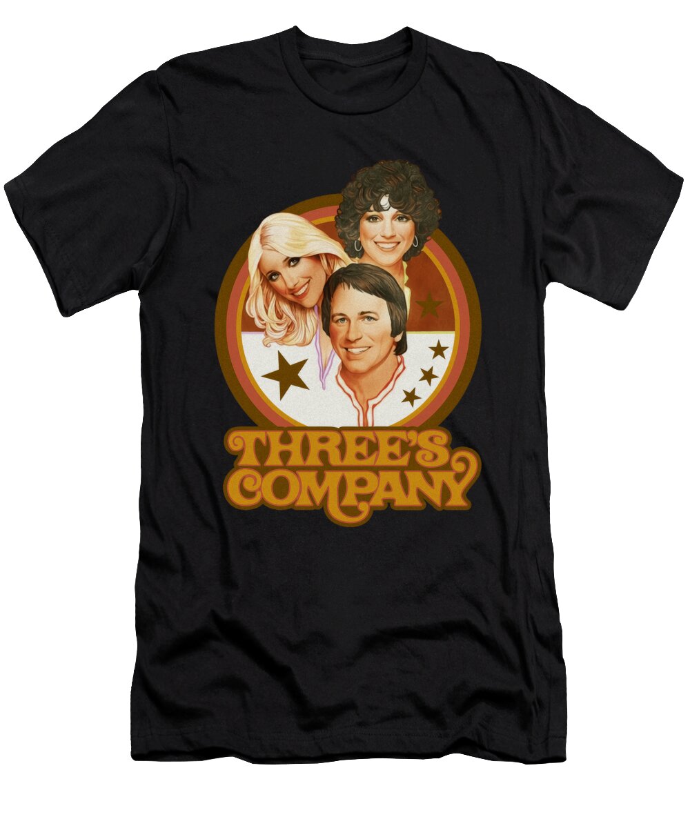 Y2K Threes Company Funny American Sitcom 1 Oren Zebaida T-Shirt