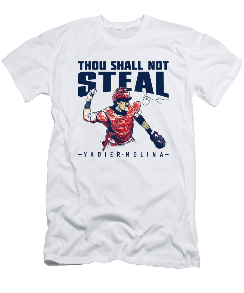 Yadier Molina Brian M Blackwell T-Shirt