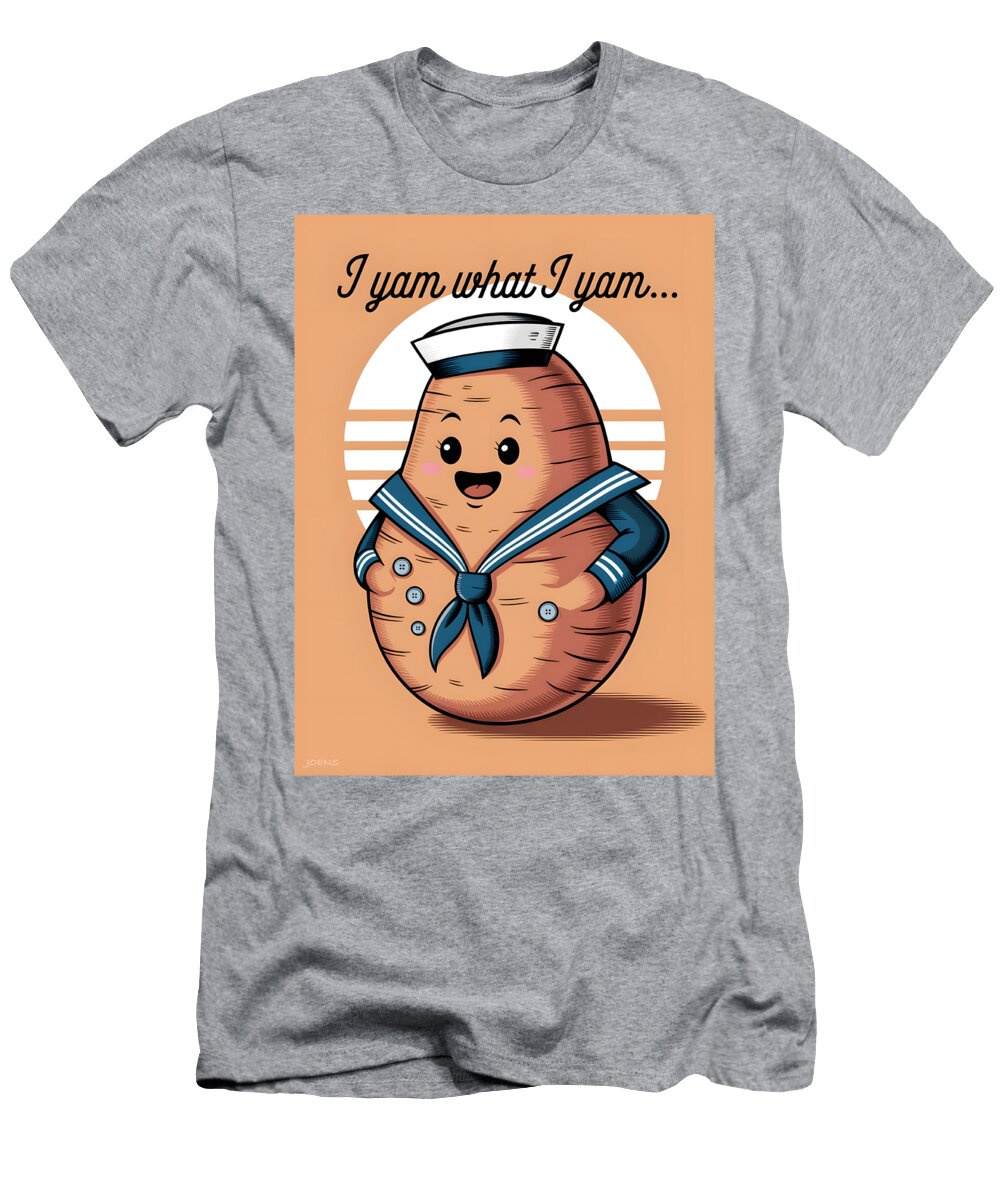 Yam What I Yam Greg Joens T-Shirt