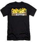 Yellow Lemons in Basket on Market Patricia Hofmeester T-Shirt