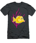 Yellow Tang in Pink Coral Sea Antique Images T-Shirt