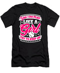 Yes I Do Play Like a Girl Try to Keep Up Baseball Tinh Tran Le Thanh T-Shirt