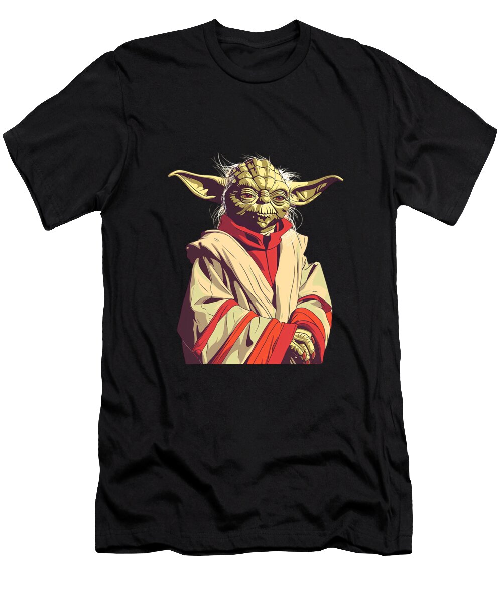 Yoda Vs Chiefs Cantina Kickoff Robertz Schuler T-Shirt