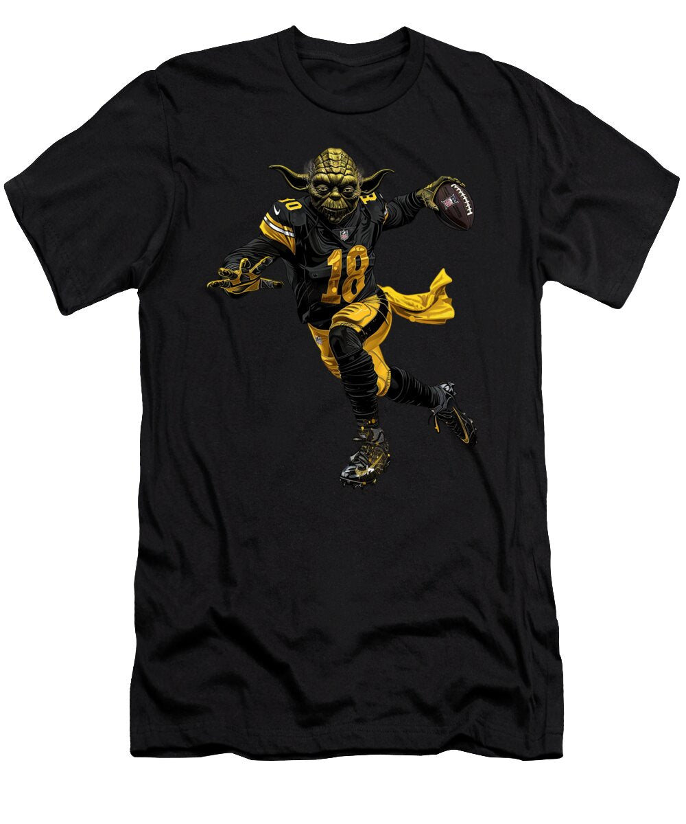 Yoda Vs Chiefs Forceful Field Robertz Schuler T-Shirt