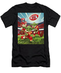 Yoda Vs Chiefs Galactic Gridiron Robertz Schuler T-Shirt